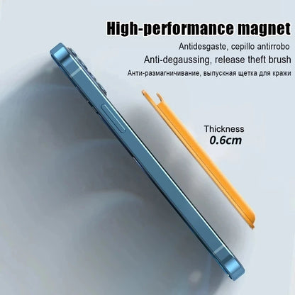 Premium MagSafe Magnetic Leather Wallet Case for iPhone 12, 13, 14, 15, 16 and S24 - Card Holder 